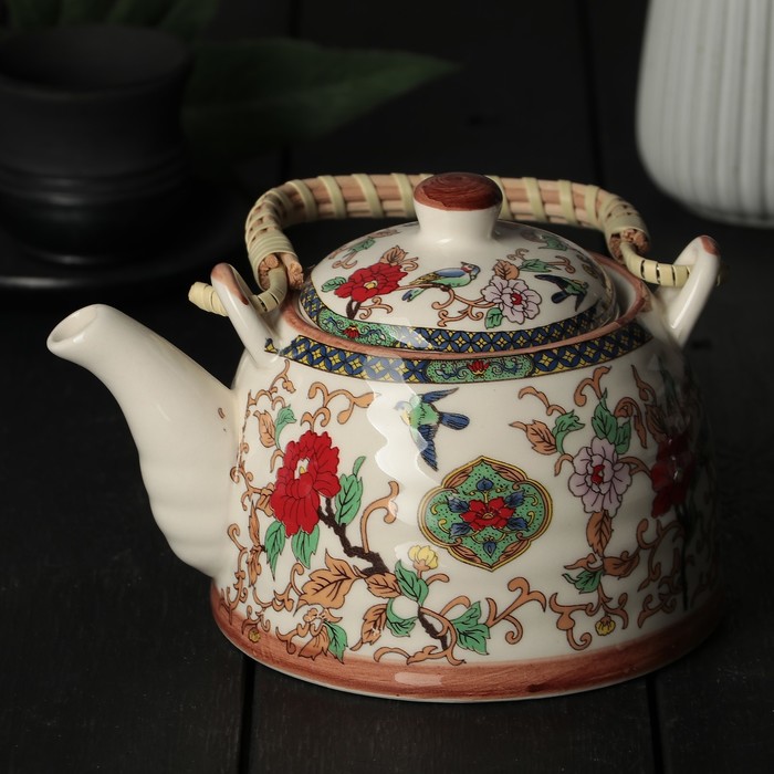 Чайник заварочный 600 мл "Цветы"