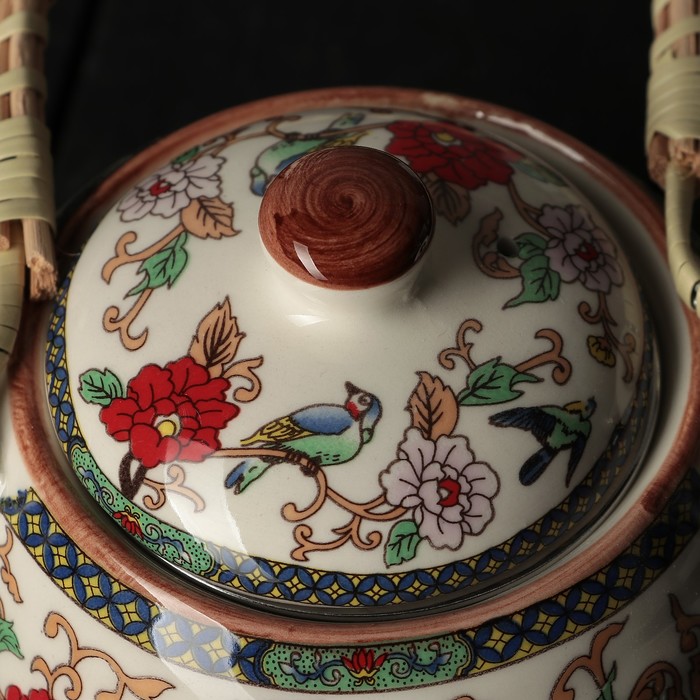 Чайник заварочный 600 мл "Цветы"