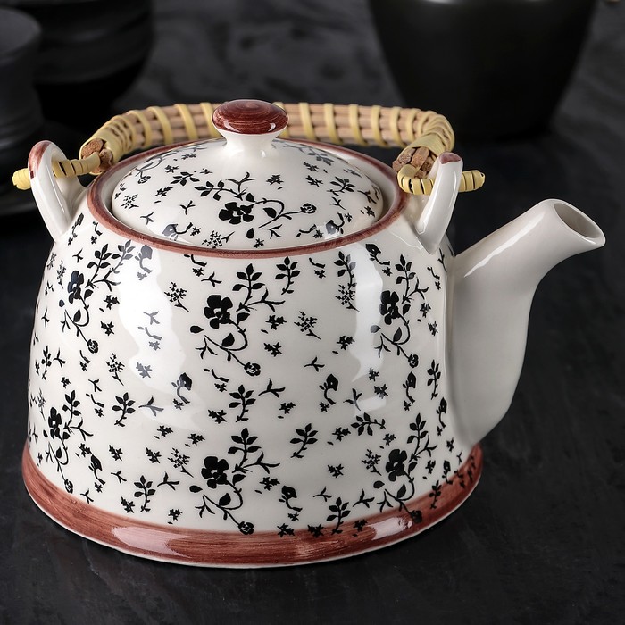 Чайник заварочный 900 мл "Цветочная фантазия"