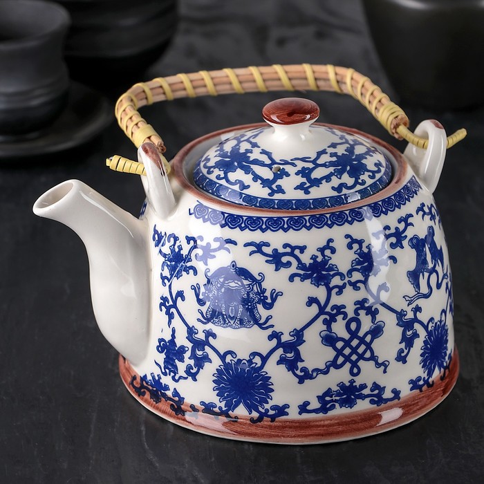 Чайник заварочный 900 мл "Орнамент", с ситом