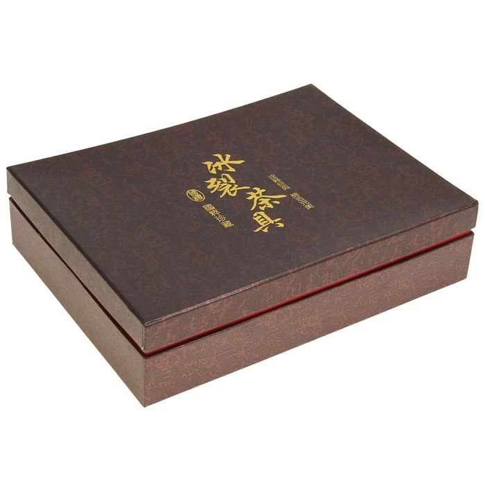 Набор для чайной церемонии 7 предметов "Лунный камень" золото (чайник 150 мл, чашка 50 мл)