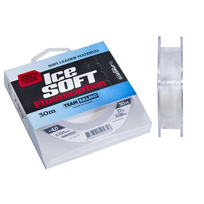 

Леска монофильная Team Salmo ICE SOFT FLUOROCARBON 030/033