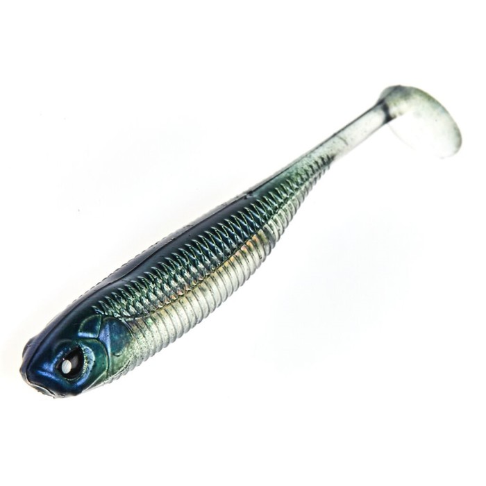 

Виброхвосты LJ 3D Series MAKORA SHAD TAIL 3.0in (07,60)/001 7шт.