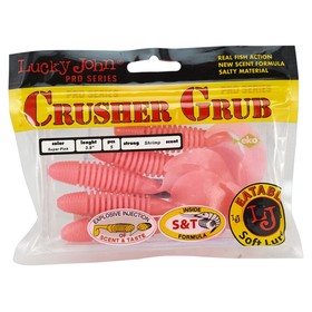 

Твистеры съедобные искусственные LJ Pro Series CRUSHER GRUB 3,9in (09.90)/F05 5шт.