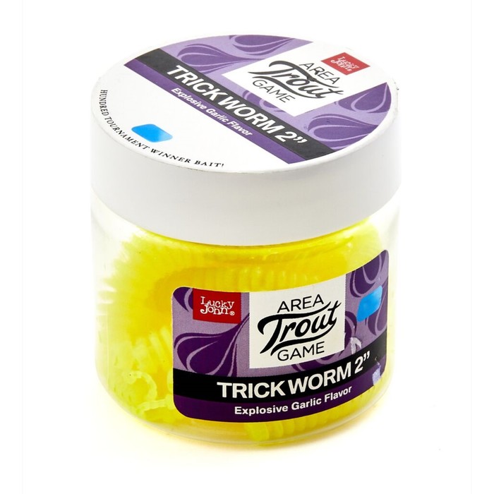 

Слаги съедобные искусственные LJ Pro Series TRICK WORM 2,0in (05.00)/101 10шт.