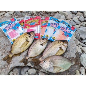 

Черви съедобные искусственные LJ Salty Sensation SALT WORM 2.0in (05,00)/S30 12шт.