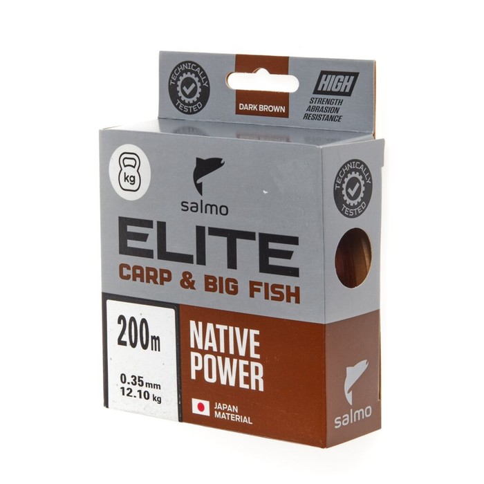 фото Леска монофильная salmo elite carp & big fish 200/035