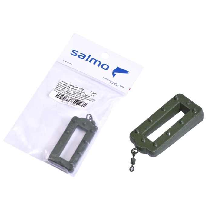 фото Груз salmo frame swivel green 070г