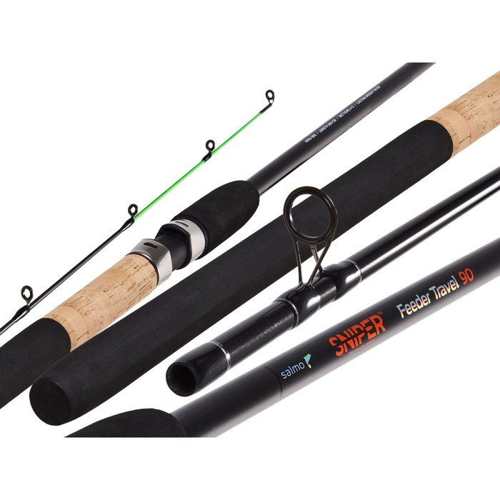 фото Удилище фидерное salmo sniper feeder travel 090, тест 10-90 г., длина 3,6 м.