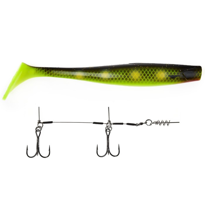 

Виброхвосты LJ 3D BBS Series KUBIRA SWIM SHAD 9,0in (22,86)/PG21 1шт.+Stinger L