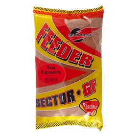 

Прикормка GF Sector ФИДЕР ЛЕЩ Карамель 1кг