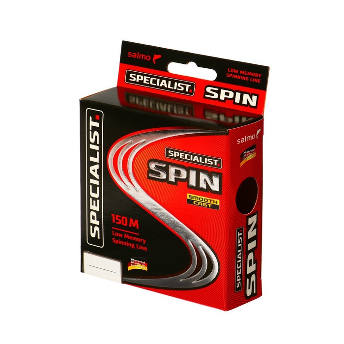 фото Леска монофильная salmo specialist spin, диаметр 0.22 мм, тест 4.7 кг, 150 м