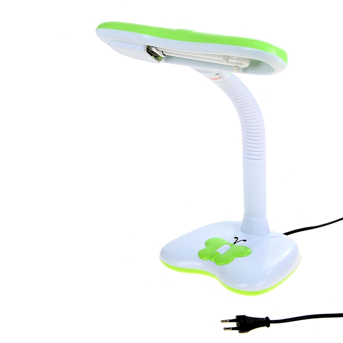 Настольная лампа "Бабочка", зелёная