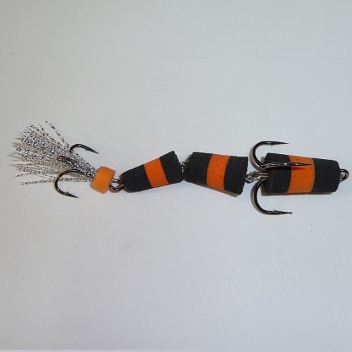 

Приманка джиг. ФЛАЖОК 15 черн./оранж./чер.