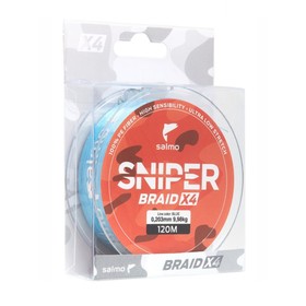 

Леска плетёная Salmo Sniper BRAID Blue 120/020