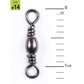 

Вертлюги LJ Pro Series BARREL 014 10шт.