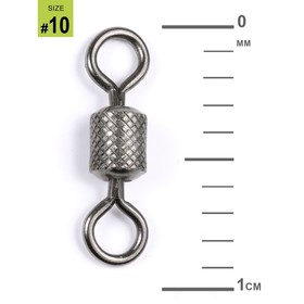

Вертлюги LJ Pro Series ROULETTE BODY ROLLING 010 10шт.