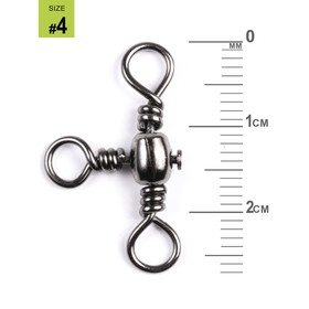 

Вертлюги трехстор. LJ Pro Series CROSSLINE SWIVEL 004 6шт.