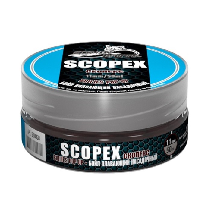 

Бойлы насад. плав. Sonik Baits SKOPEX Fluo Pop-ups 11мм 50мл