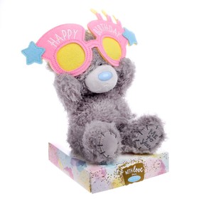 

Игрушка мягкая «Мишка Тедди» очки, 18 см