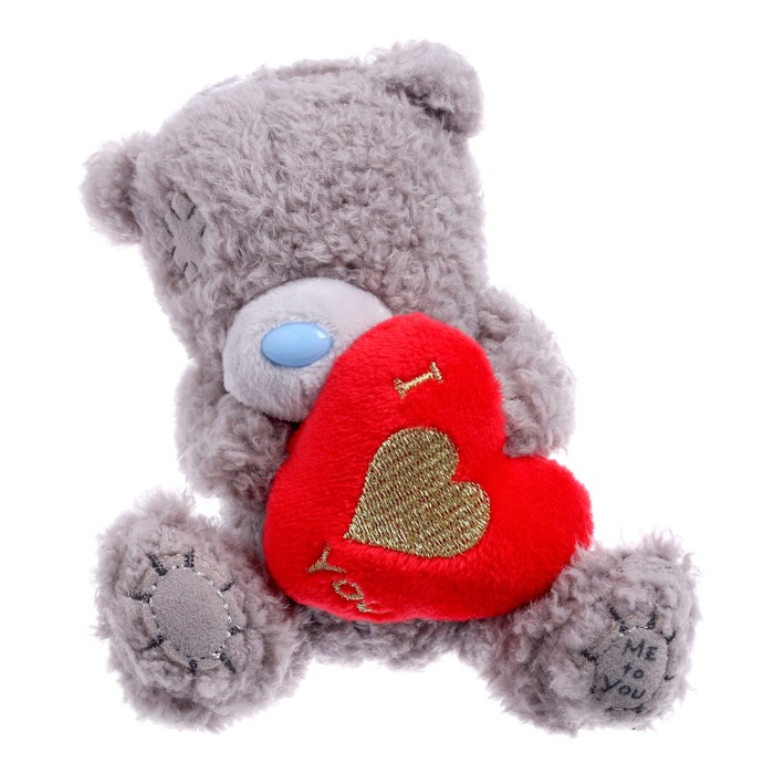 игрушка мягкая мишка тедди сердце 10 см Игрушка мягкая «Мишка Тедди» сердце, 10 см