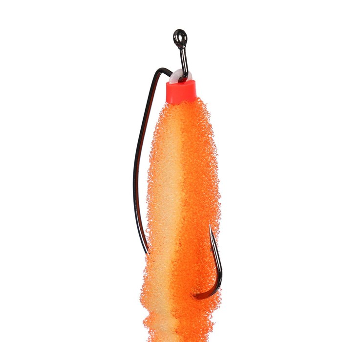 

Приманки поролоновые 3D Ex WORM FLUO 12 см, под офсетный крючок №1/0, 2/0, 3/0/MIX, 5 шт.