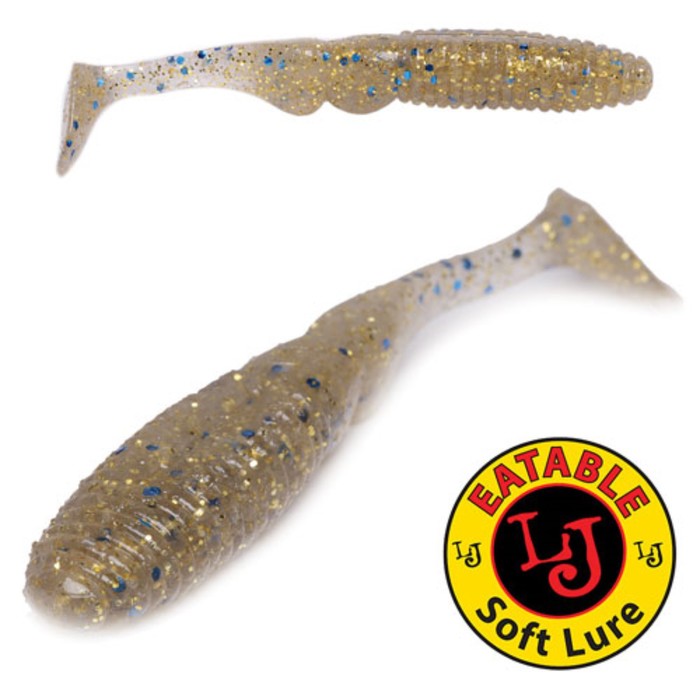 

Виброхвосты съедобные LJ Pro Series MISTER GREEDY 3.0in (07.60)/CA35 7шт.
