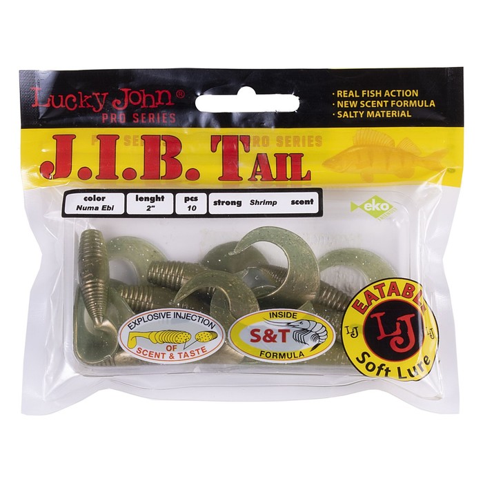 

Твистеры съедобные LJ Pro Series J.I.B TAIL 2.0in (05.10)/T11 10шт.