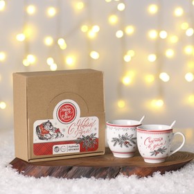 

УЦЕНКА Набор "Счастья в дом", 2 кружки, 2 ложки