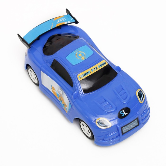 Игрушка пластмассовая гоночный автомобиль  МИКС 15*7*5см