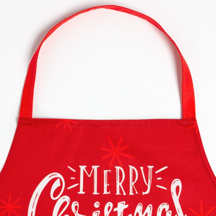 

Фартук детский Этель Merry Christmas 46*60 см,100% хл., саржа