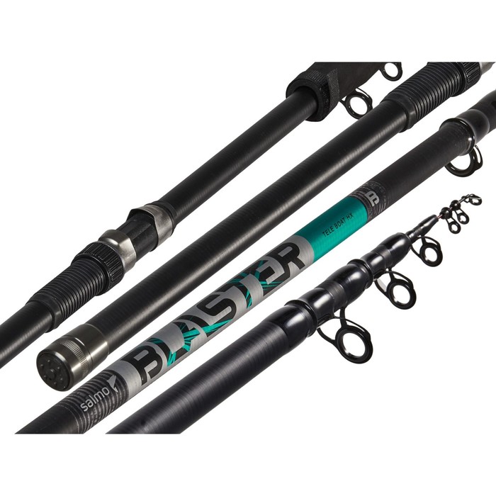 фото Спиннинг троллинговый телескопический salmo blaster tele boat, тест 150-200 г., длина 2,4 м. 75933