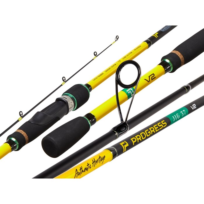 

Спиннинг Lucky John Progress JIG V2 37, тест 12-37 г., длина 2,34 м.