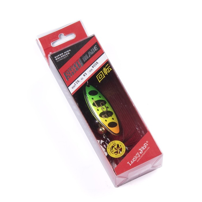 

Блесна вращающаяся Lucky John SHELT BLADE 03 12.0г 008