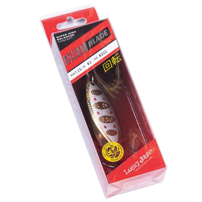 

Блесна вращающаяся Lucky John SHELT BLADE 03 12.0г 002