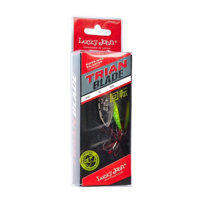 

Блесна вращающаяся Lucky John TRIAN BLADE LONG 09.0г 008
