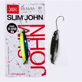 

Блесна колеб. Lucky John SLIM JOHN длин.37мм/02.5г 021