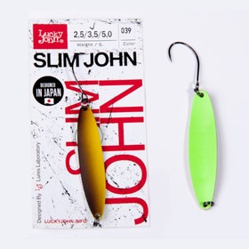 

Блесна колеб. Lucky John SLIM JOHN длин.37мм/02.5г 039