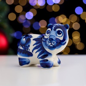

Сувенир "Тигр Шерхан", одноцветный, 6,6 см