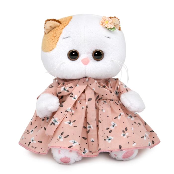 цена Мягкая игрушка «Ли-Ли Baby в нежно-розовом платье с бантом», 20 см