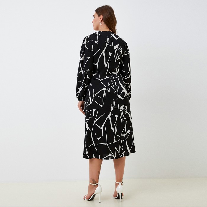 

Платье женское MIST, plus-size, р.54, черный