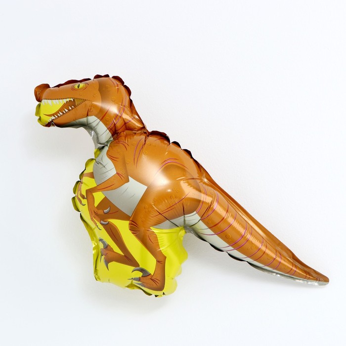 Шар фольгированный 14 «Динозавр-тираннозавр» набор шар фольгированный 14 динозавр тираннозавр коричневый с клапаном 7013292 5 шт