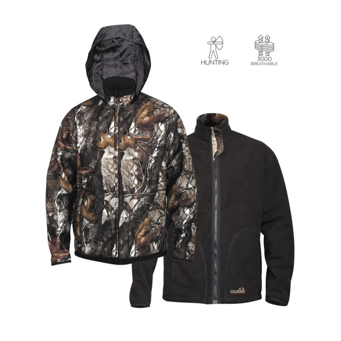 Куртка Norfin Hunting THUNDER STAIDNESS/BLACK двухстор. 01 р.S