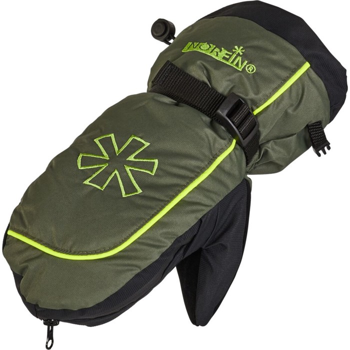 фото Варежки norfin comfort zip green р.l