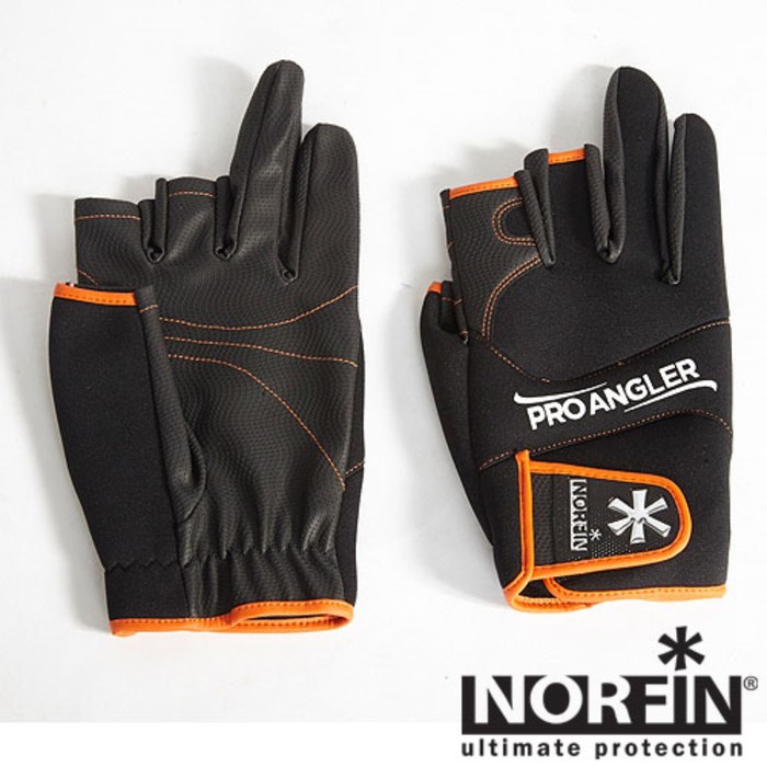фото Перчатки norfin pro angler 3 cut gloves 02 р.m