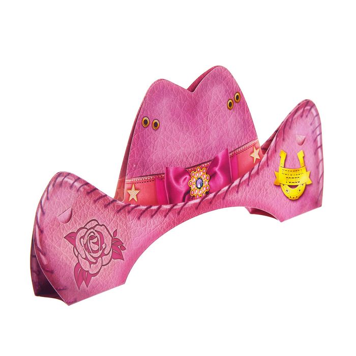 Шляпа картон "Ковбойша Королева Родео"