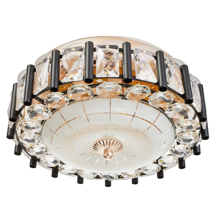 

Люстра 1399/1 LED 30Вт 3000-6000К черный 30х30х10 см