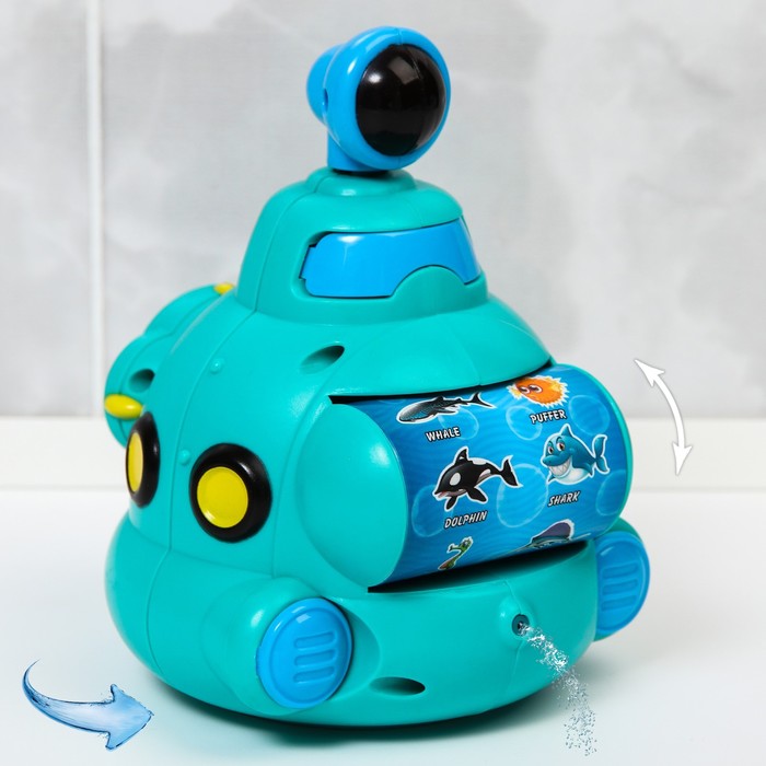Игрушка для ванны «Подводная лодка» игрушки для ванны электрическая подводная лодка с распылителем воды для детей детский смеситель для ванны игрушка для душа с сильной прис