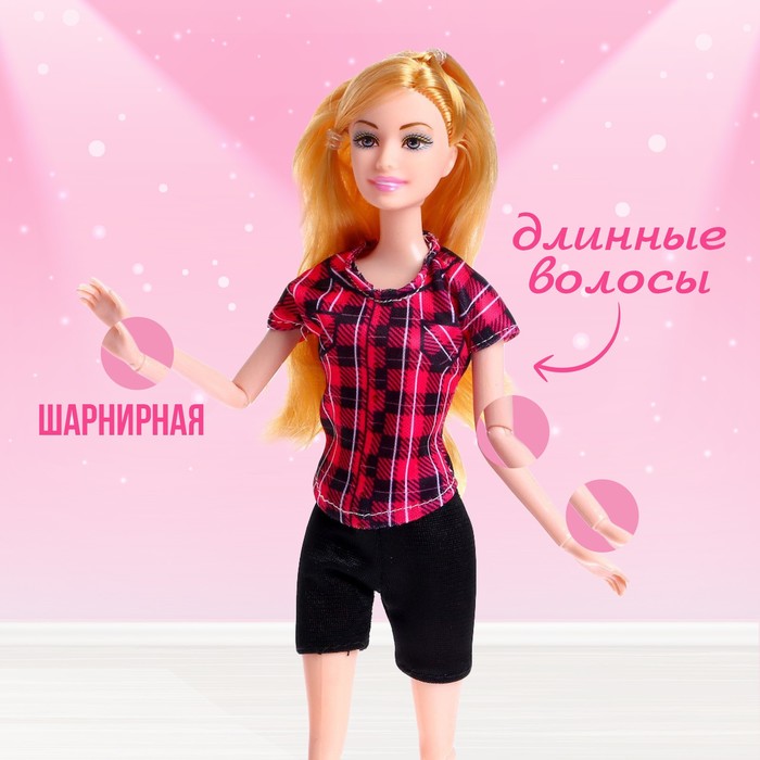 

Кукла-модель шарнирная «Первая учительница» с малышкой и аксессуарами, МИКС