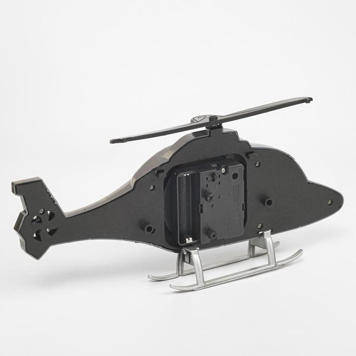 Будильник с фоторамкой "Вертолет" (11,5 х 15 см), цвета МИКС